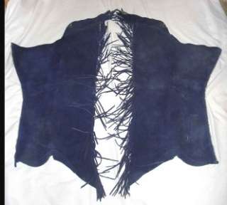   Show Chaps Western Pleasure Horse Riding Navy Suede Small  