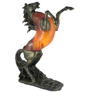  New Decorative Horse on Hind Legs Table Lamp  1670