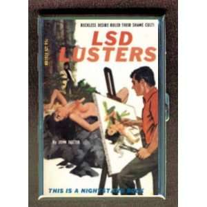  LSD LUSTERS DRUGS TRASHY PULP ID Holder, Cigarette Case or 
