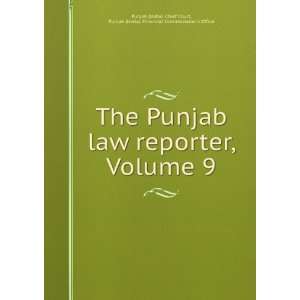  The Punjab law reporter, Volume 9 Punjab (India 