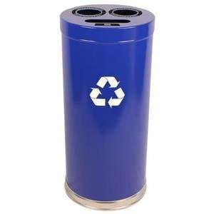   Gallon 3 in 1 Metal Recycling Trash Container 3 Colors