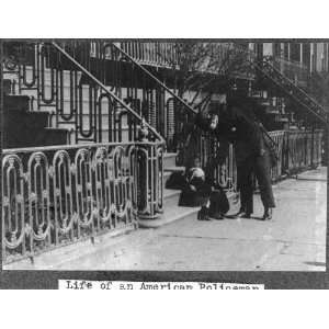  The Life of an American policeman,Film Still,c1905,kids 