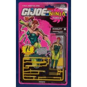  G.I. Joe Ninja Force Scarlett Toys & Games