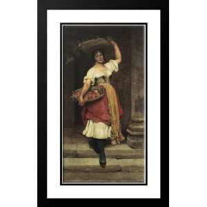  Blaas, Eugene de 24x40 Framed and Double Matted Lisa 
