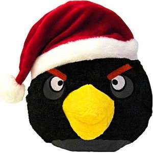  Black Bird ~5 Angry Birds Christmas Mini Plush Series 