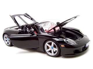 PORSCHE CARRERA GT BLACK 118 DIECAST MODEL CAR  
