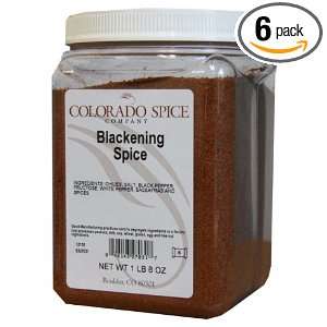Colorado Spice Blackening Spice, 24 Ounce (Pack of 6)  