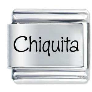  Name Chiquita Italian Charms Pugster Jewelry