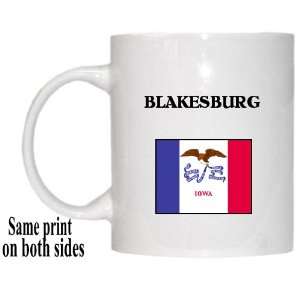  US State Flag   BLAKESBURG, Iowa (IA) Mug 