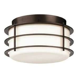 Forecast F8492 68NV Hollywood Hills   Two Light Outdoor Flush Mount 