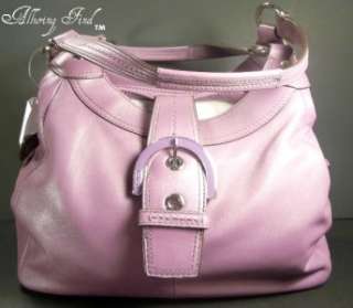   Leather Hobo Handbag Purse   F17219   New with tags  Berry Purple