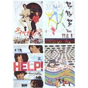  Help (1965) 27 x 40 Movie Poster Japanese Style B