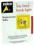 Product Image. Title Itty Bitty Booklight Replacement Bulbs