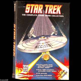   TREK Comic Book Complete Collection DVD ROM PC MAC starship enterprise