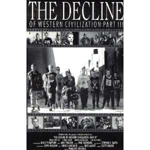 The Decline Of Western Civilization Part 3 (1998) 27 x 40 Movie 