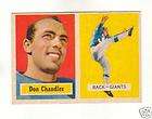 1957 Topps #23 * Giants Don Chandler RC * ExMt