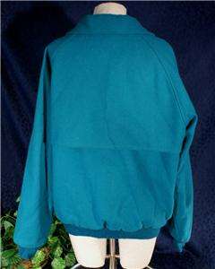 Vintage PENDLETON Turquoise or Teal Busmans Jacket M  