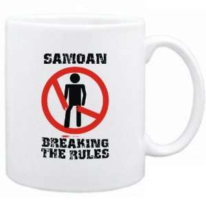    New  Samoan Breaking The Rules  Samoa Mug Country