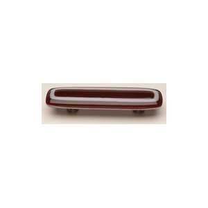  Sietto P 606 PC, Luster Garnet Red Glass Pull, Centers 3 
