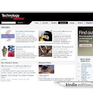  MIT Technology Review   Nanotech Kindle Store