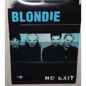 BLONDIE MUSIC PROMO POSTER