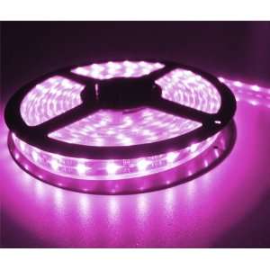 LED Light Strip Roll  16.4 Ft. (5 Meters)   300 Pink Lights   Flexible 