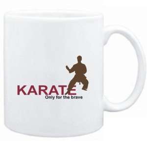 Mug White  Karate   Only for the brace  Sports  Sports 