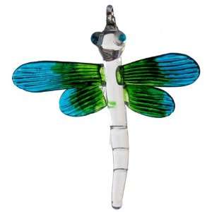  Dragonfly Blown Glass Collectible Art Figurine Everything 