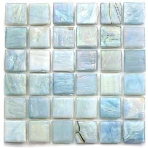  Recycled Glass Blue Mosaic Tile Kitchen, Bathroom Backsplash Tiling