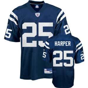  Reebok Blue Replica #25 Indianapolis Colts Jersey