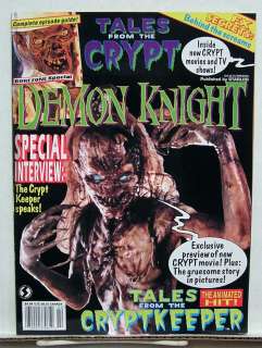 1995 tales from the crypt demon knight magazine complete tftc episode 