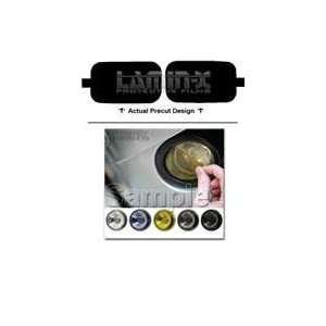   02 10) Fog Light Vinyl Film Covers by LAMIN X Optic Blue Automotive