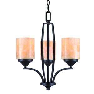    M3 RT Empyreal Mini Chandelier, Roan Timber Finish