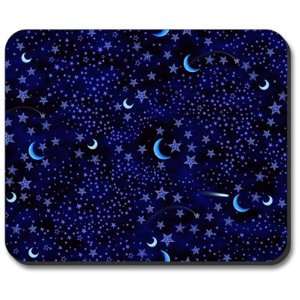  Decorative Mouse Pad Blue Stars Space Electronics