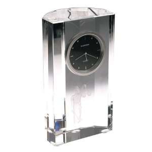  Bluestone Designs W359 Caduceous Crystal Clock clear 
