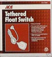 Replacement Tethered Sump Pump Switch NIP  