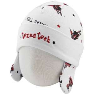  New Era Texas Tech Red Raiders Infant White Ski Knit Baby 