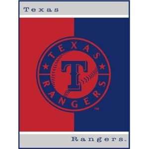  MLB Baseball All Star Blanket/Throw Texas Rangers   Team 
