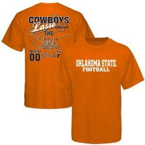   Texas Longhorns Orange Cowboys Lasso Score T shirt