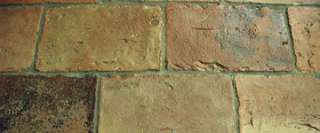 Reclaimed Terracotta Floor Tile 10 x 6 Pavers antique  