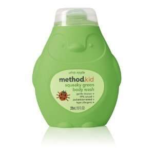  Method Kid Squeaky Green body Wash crisp apple scent 10oz 