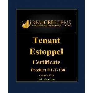  Tenant Estoppel Certificate