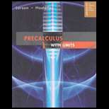 Precalculus With Limits   AP Edition 07 Edition, Larson (9780618660902 