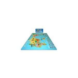  SoftFloor World Map   66 x 4 Toys & Games