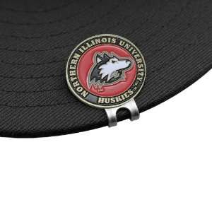   Illinois Huskies Ball Markers & Hat Clip Set