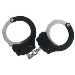  Chain Handcuffs, Aluminum, Black