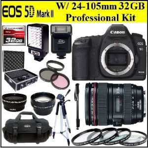  Canon EOS 5D Mark II 21.1MP Full Frame CMOS Digital SLR 