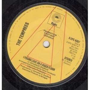   ON A DISCO FLOOR 7 INCH (7 VINYL 45) UK EPIC 1976 TEMPREES Music