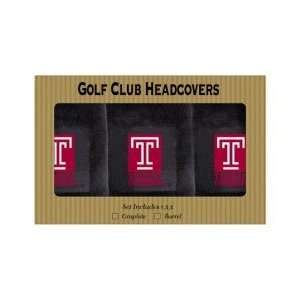  Temple Owls 3 Pack Golf Club Head Cover