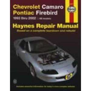 HAYNES REPAIR MANUAL for CAMARO/FIREBIRD NUMBER 24017